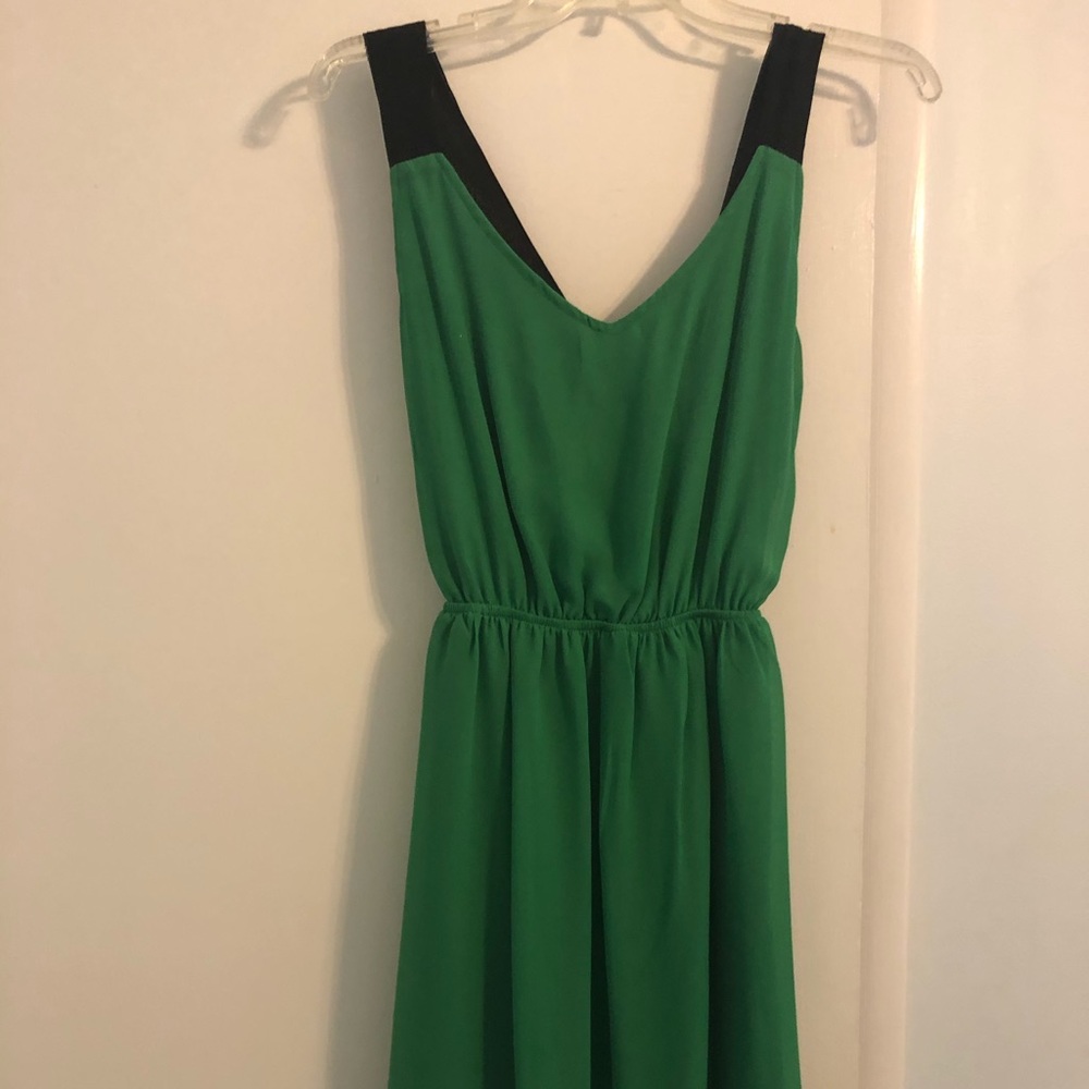 Chiffon Tie Back Sleeveless Dress